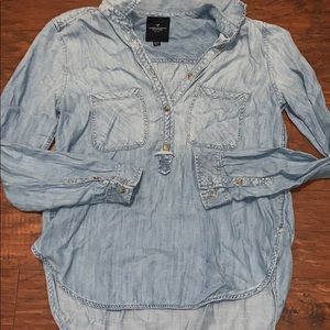 Jean button shirt
